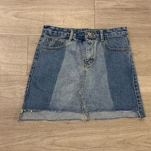 Jean Skirt Large